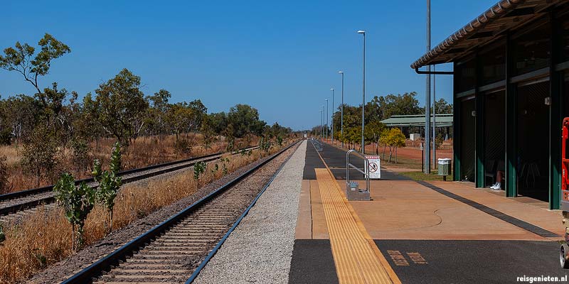 The Ghan trein brengt je dwars door Australie