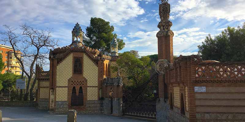 Pavellons de la Finca Güell Barcelona Gaudi Top 10