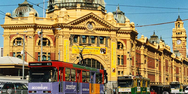 The Overland trein brengt je van Adelaide naar Melbourne in Australie