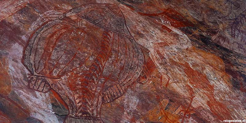 Aboriginal Rock-art in Ubirr