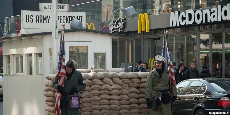 Checkpoint Charlie in Berlijn