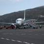 Het vliegveld op La Gomera
