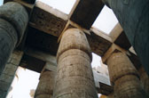 De tempel van Karnak in Egypte