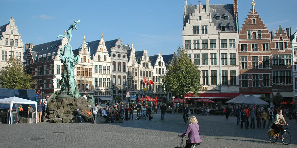 De Grote Markt in Antwerpen