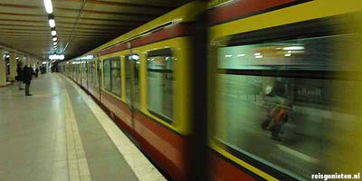 De S-Bahn brengt je razendsnel door heel Berlijn