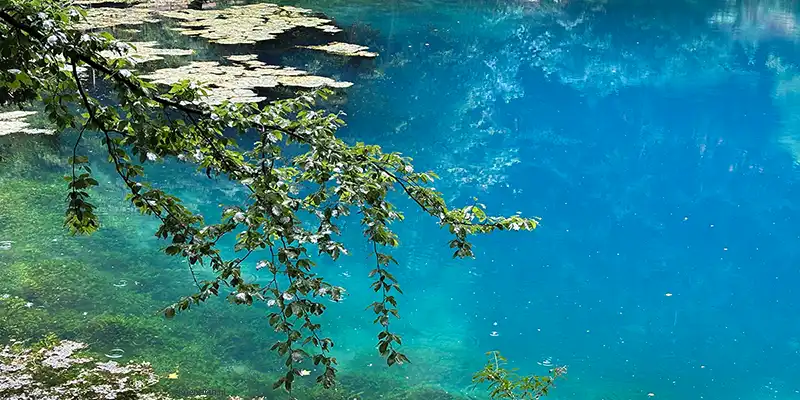 De Blautopf in Blaubeuren