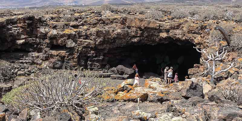 Cueva de los Verdes op Lanzarote