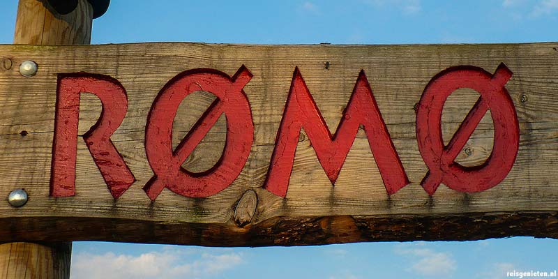 Het eiland Romo (Rømø) is een van de Deense Waddeneilanden