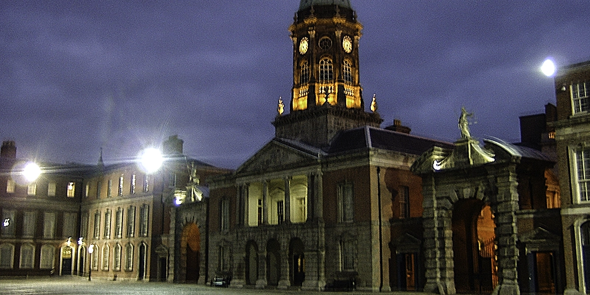 Dublin Castle, het oudste stukje van Dublin