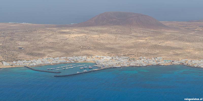 Caleta del Sebo op La Graciosa, Lanzarote