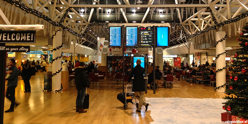 Keflavik airport op IJsland