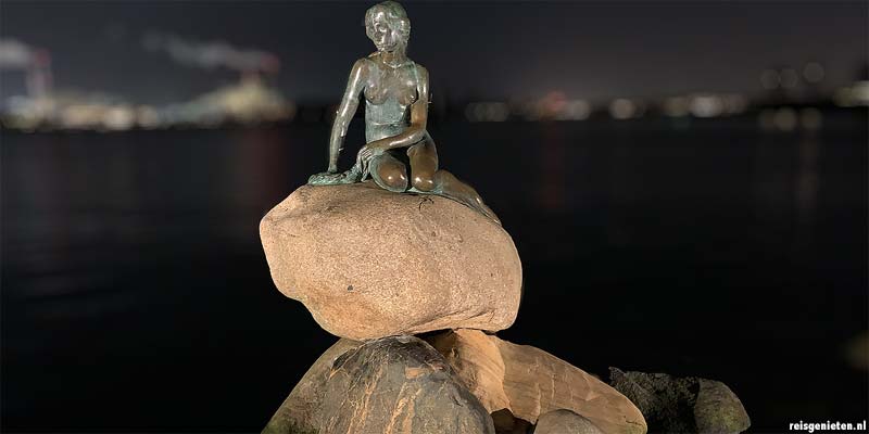 Den lille Havfrue: de kleine Zeemermin in Kopenhagen