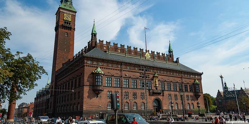 Het stadhuis van Kopenhagen