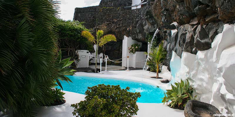 Het huis van kunstenaar Cesar Manrique op Lanzarote