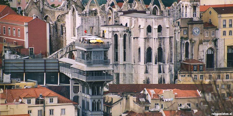 Elevador de Santa Justa in Lissabon