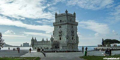 Torre de Belém, de 15e eeuwse wachttoren tegen piraten