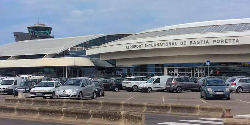 Luchthaven Bastia op Corsica