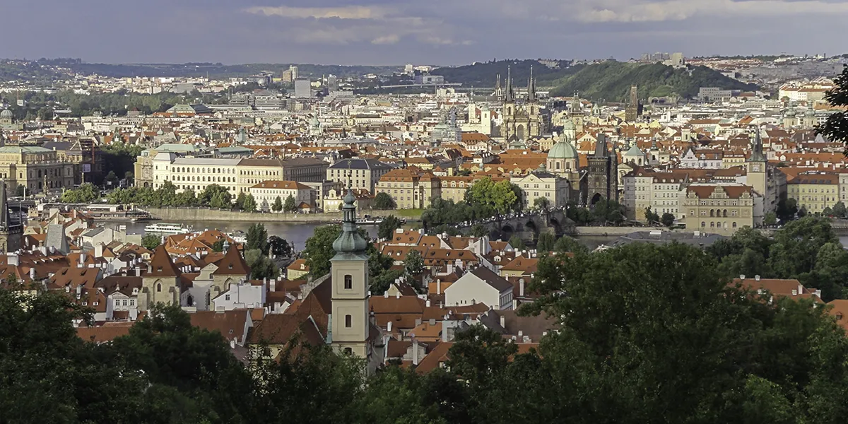 Het Petrinpark Praag