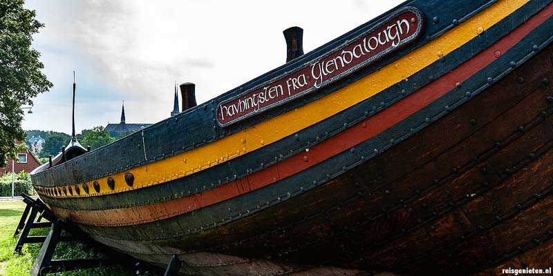 Vikingsschepen museum in Roskilde Denemarken