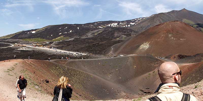 De Etna op Sicilië
