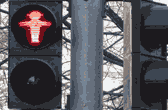 Ampelmaennchen in Berlijn Der Steher en der Geher Berlijn