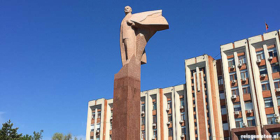 Lenin is springlevend in Transnistrië