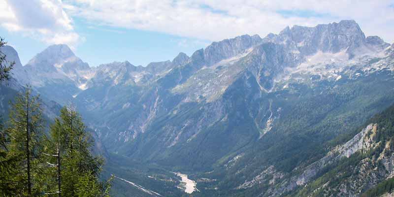 Triglav National Park in Slovenie