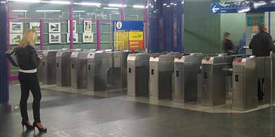De metro van Warschau