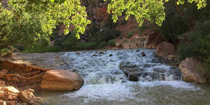 Zion river