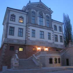 Het Chopin museum in Warschau, Polen