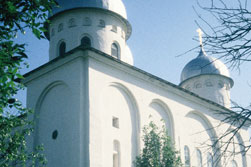 Novgorod tussen St Petersburg en Moskou