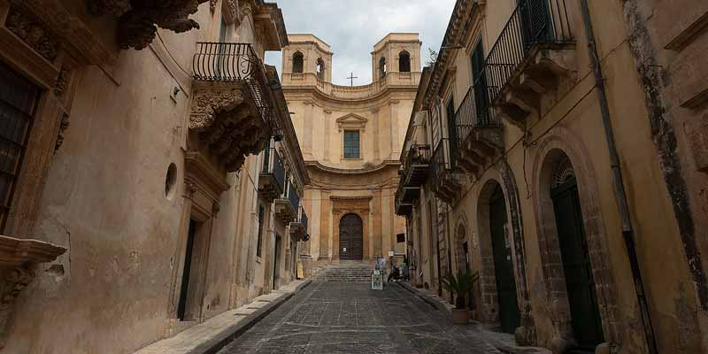 Het barokke stadje Noto op Sicilie