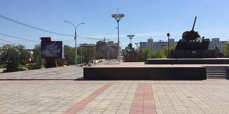 Tank monument  Tiraspol