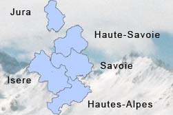 De Franse Ski gebieden in de Alpen